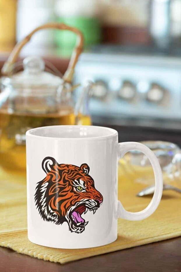 كوب بطبعة نمر - 1