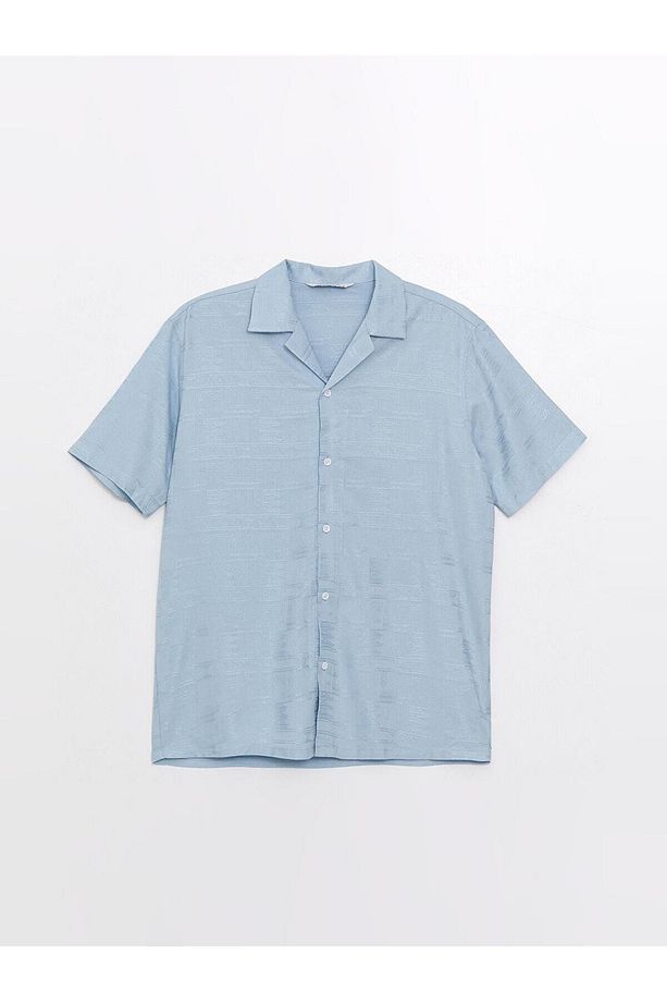 LCW Casual Regular Fit Kısa Kollu Erkek Gömlek - 6