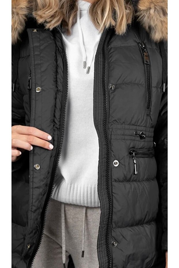 Siyah Parka - 7