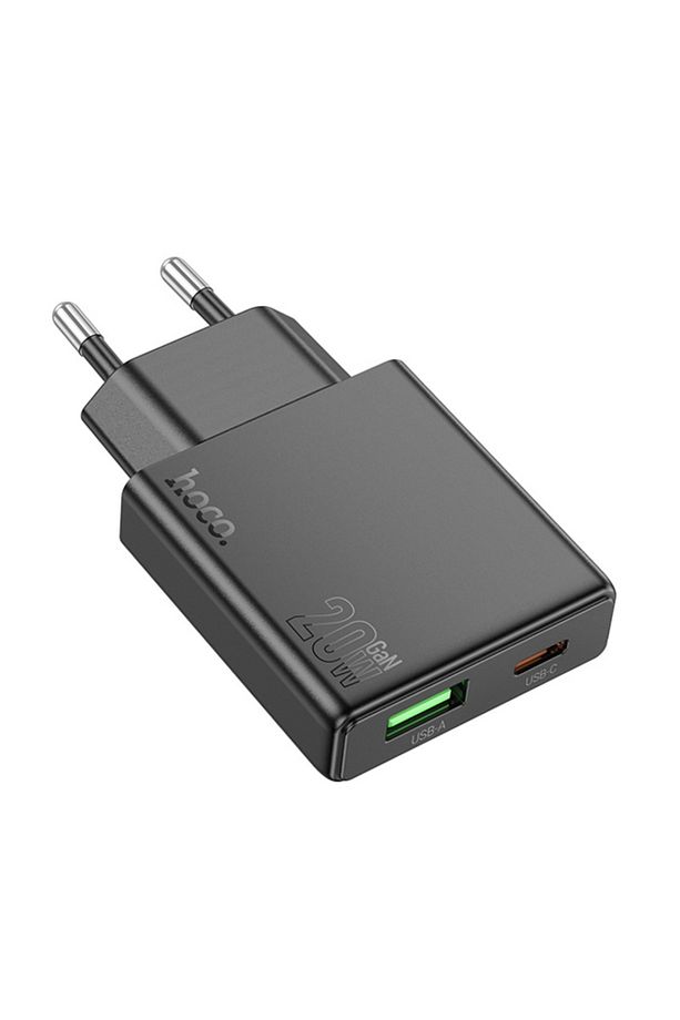 N38 Delgado PD20W + QC3.0 Hızlı Şarj Adaptörü SİYAH - 5