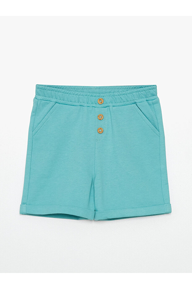 LCW Basic Elastic Shorts for Baby Boy - 1
