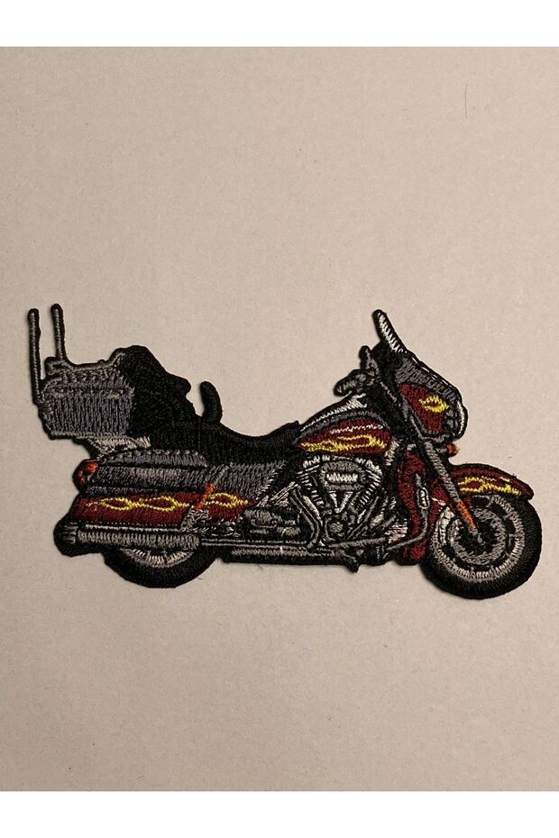 Chopper Motorcycle 327 Patch - 10,5X6Cm Veil, Rigging and Jeans Patch
