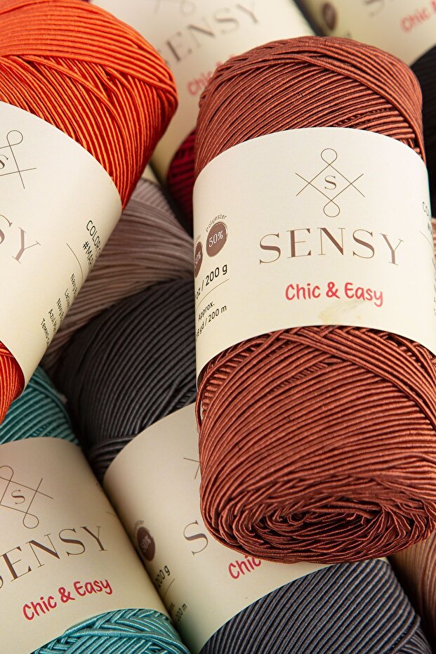 Premium Chic&Easy 200 gr Slim Supra String Κερωμένο σχοινί Macrame String Bag String Macrame String Μαύρο - 5