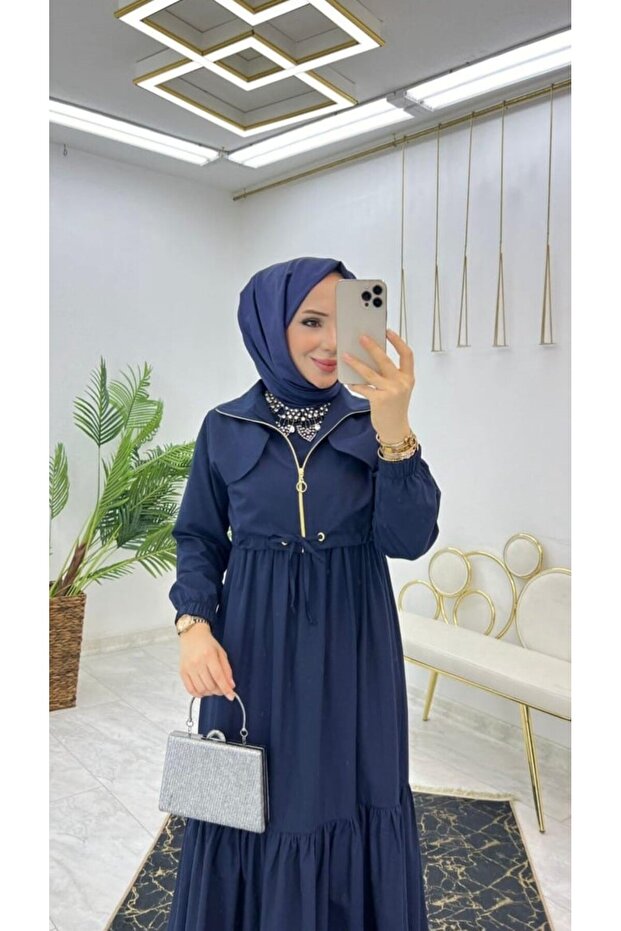 Azra Zero Sleeve Jacket Set - 2