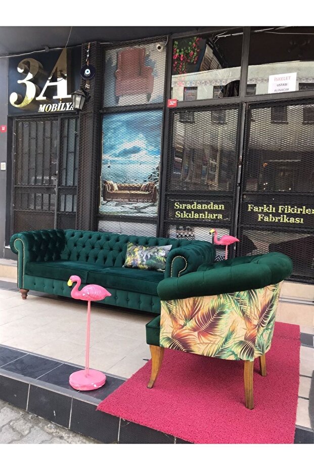 Icon Chesterfield Berjer - 5