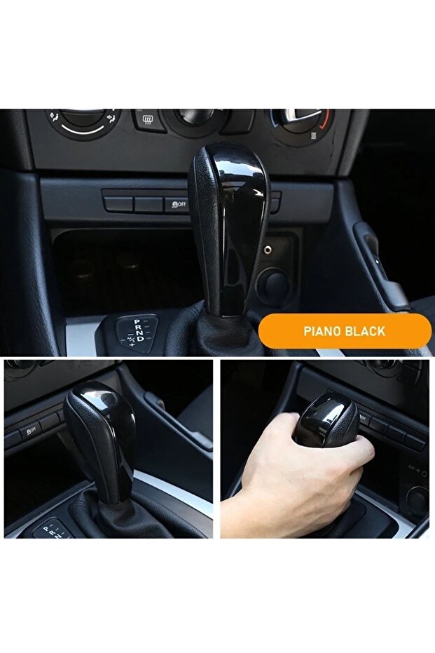 BMW E90 E92 E93 E87 E84 Vites Orta Kaplaması Siyah - 1