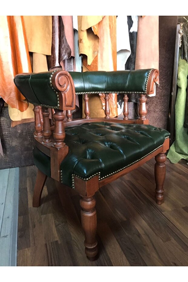 Hakiki Deri Green Bristol Berjer - 1