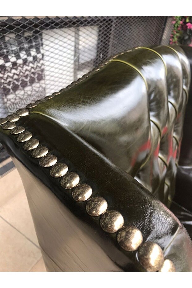 3A MOBİLYA ENGLİSH GREEN PULLAP BERJER - 2