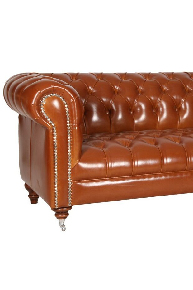 Camel Elegance Chesterfield 230X90X80 CM - 2