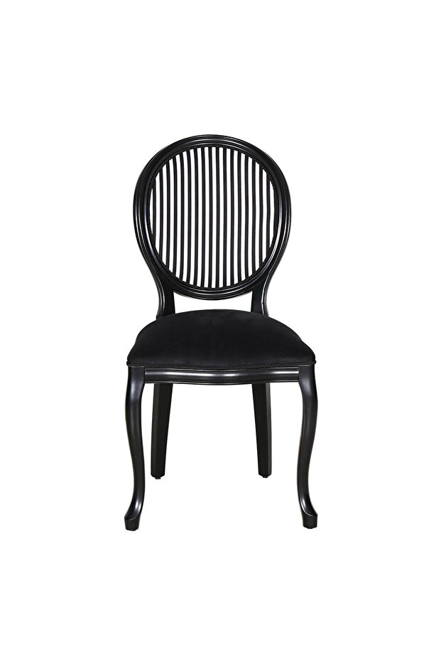 Black Cool Line Sandalye - 1