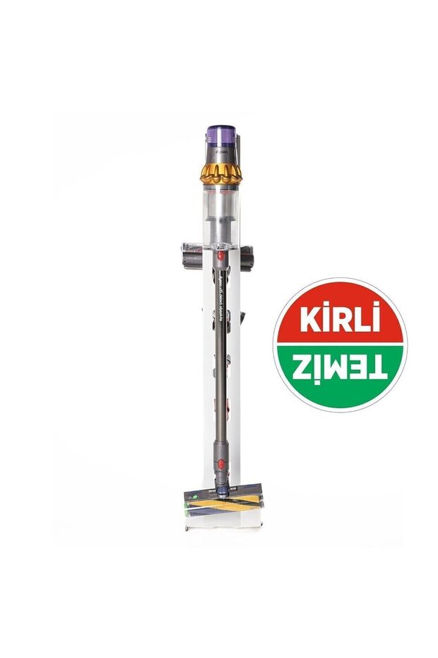 White Vertical Vacuum Stand Compatible with Dyson V15 - V12 - V11 - V10 - V8 Models - 3