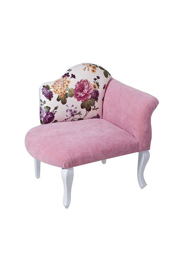 Pembe Josephine Sol Kol Berjer 80x76x56 cm - 1