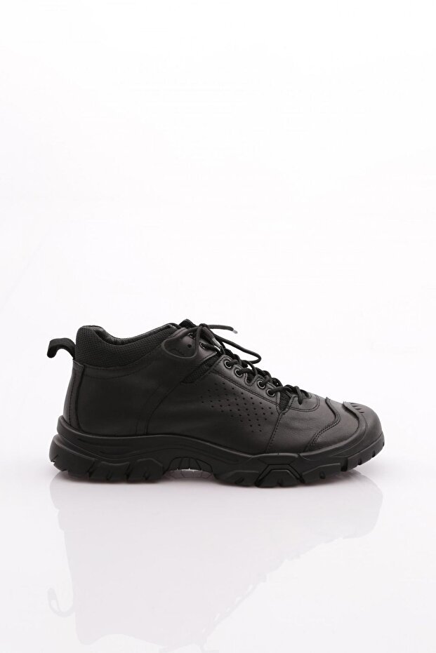 Men's Lace-Up Sneakers - Black Benfica - 2539828