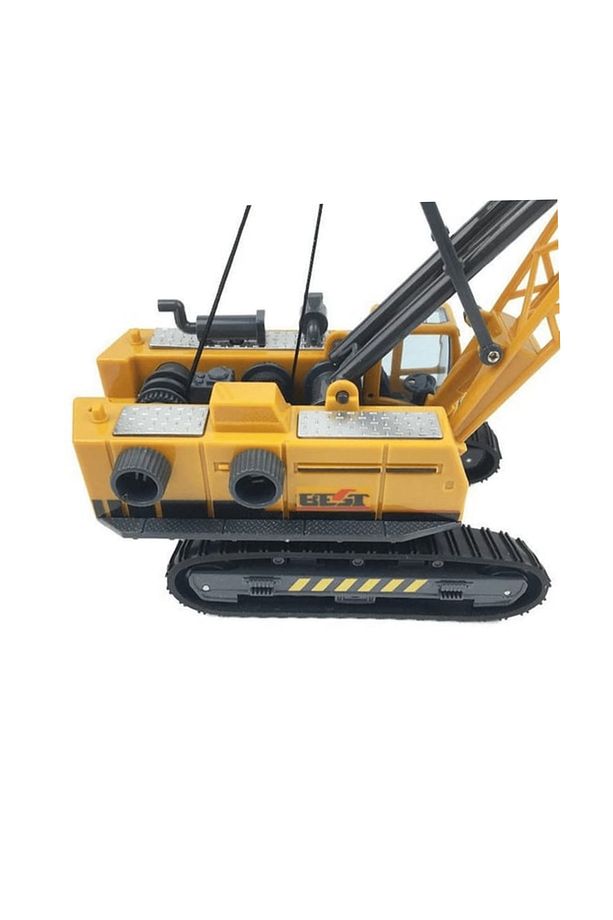 Ikili Set Iş Makinaları Vinç Ve Kepçe Ekskavatör Iş Araçları Set - 4