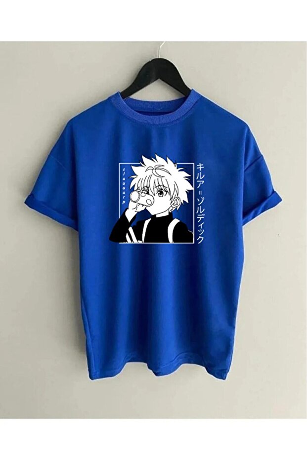 Unisex Anime Hunter Printed Oversized t-shirt