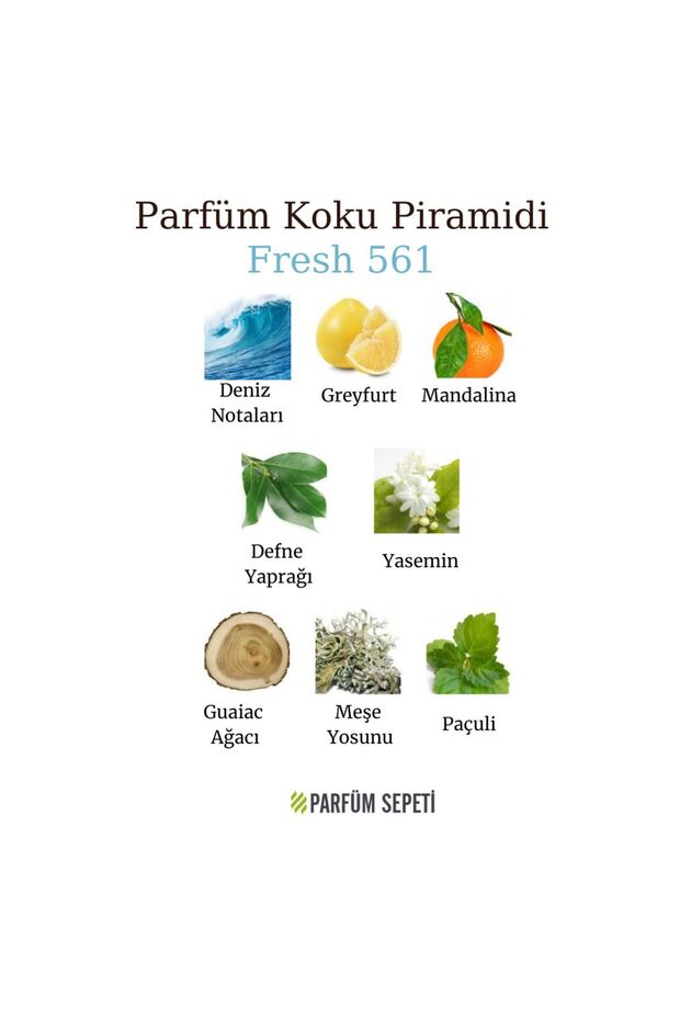 Fresh 561 Erkek 50 Ml Parfüm Edp(2adet) - 4