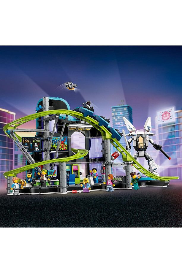 ® City Robot Dünyası Hız Treni Parkı 60421 - 8 Yaş ve Üzeri Oyuncak Yapım Seti (986 Parça) - 6