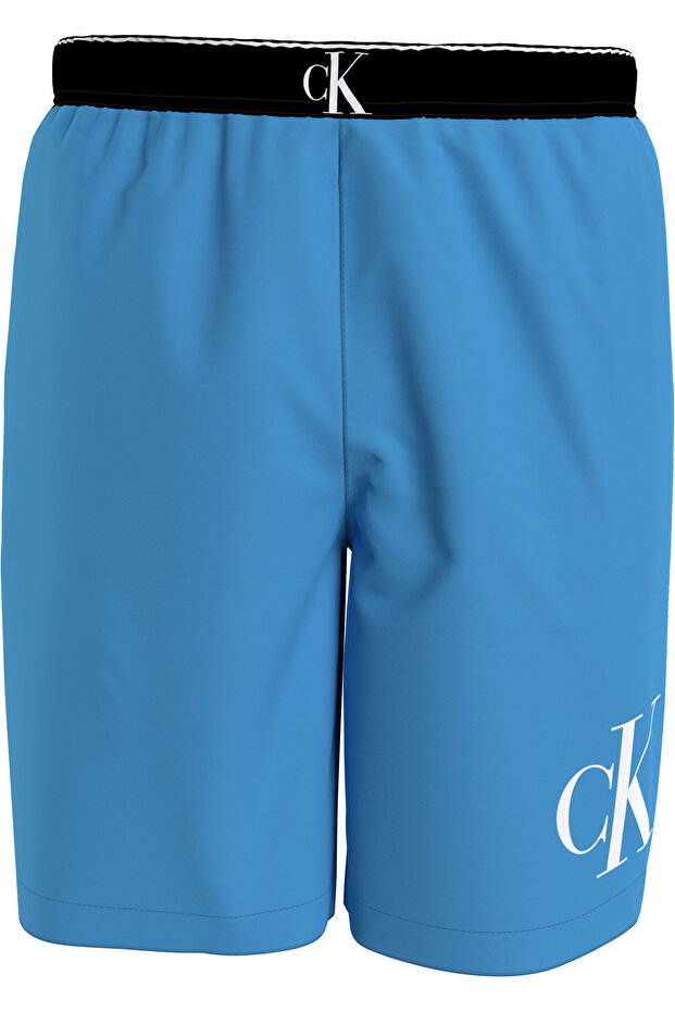 Blue Men's Swim Shorts - KM0KM00859CY0