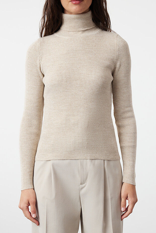 Stone Basic Rollkragenpullover aus Strickwaren TWOAW21KZ1279 - 3