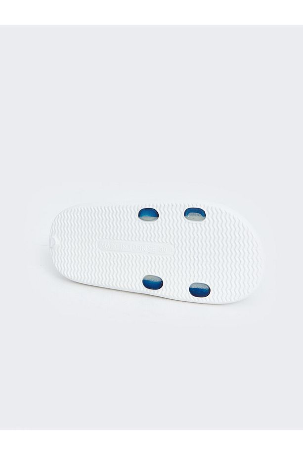 LCW STEPS Tek Bantlı Baskılı Erkek Çocuk Terlik - 4