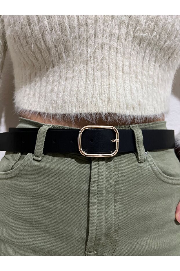 Square Buckle Belt