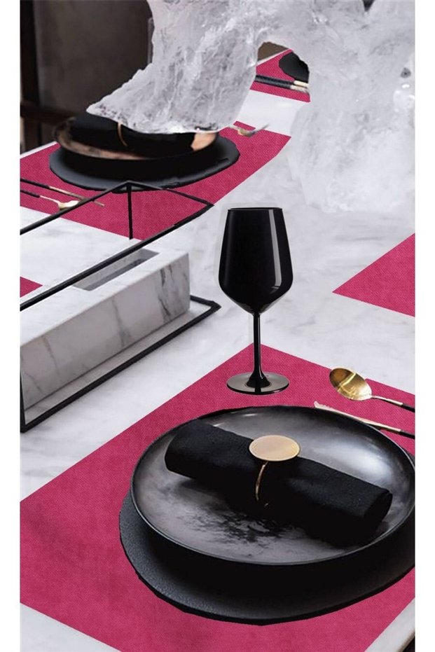 6-Piece Velvet Textured Serving Napkin