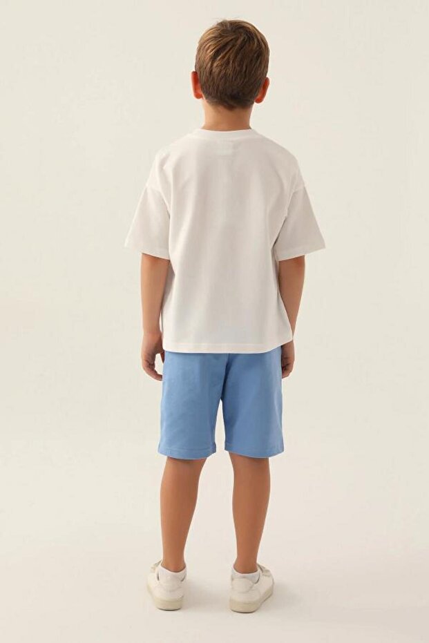 طقم بنطلون برمودا للأولاد - 1