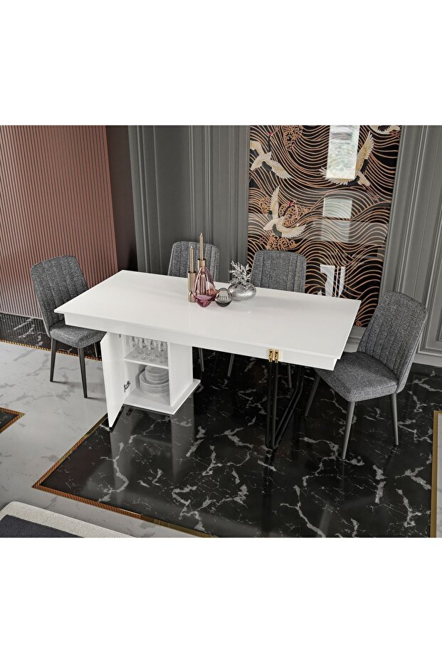 LOFT DEKORATİF MASA(%100MDF) - 3