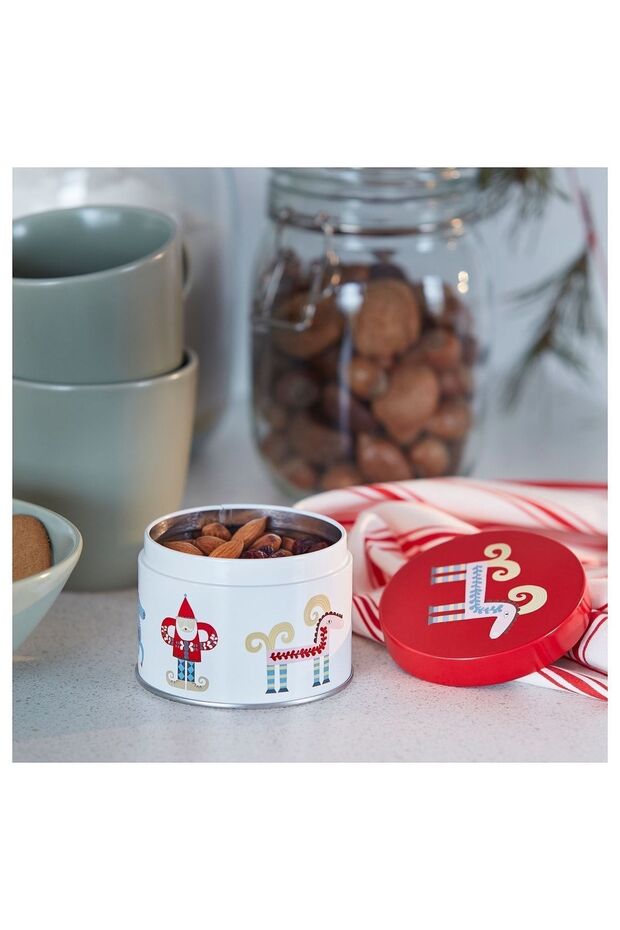 صندوق تخزين فينترفينت باللونين الأحمر والأبيض - 2