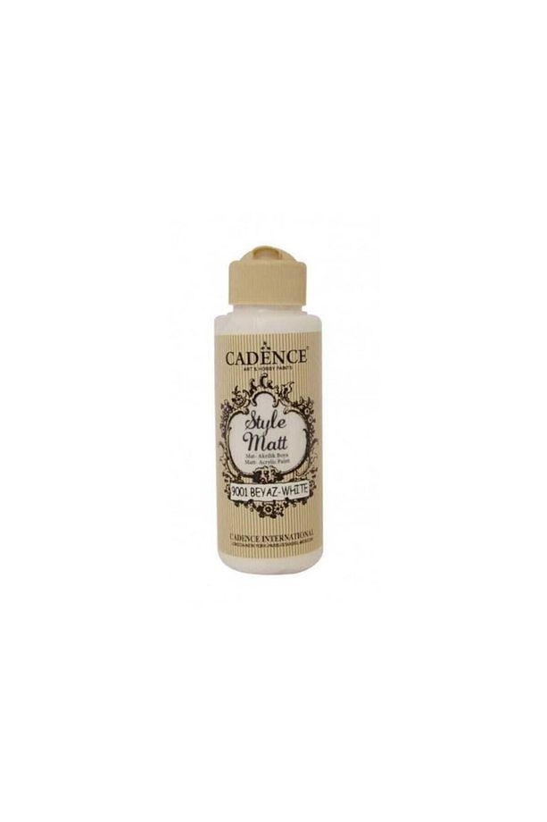 Style Matt Akrilik Boya 120 ml - Beyaz 9001 - 1