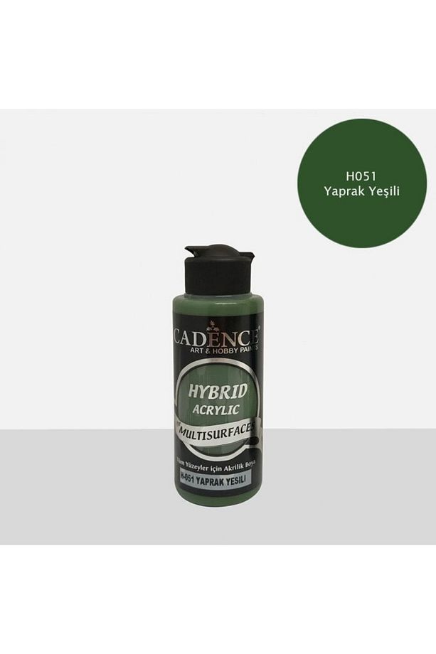 Hibrit Multisurface Akrilik Boya 120 Ml H051 Yaprak Yeşili - 1