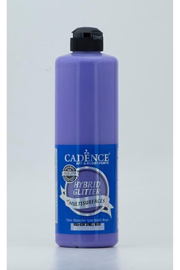 Hybrid Multisurface Simli Akrilik Boya 500ml - Hsg-034 Mor - 1