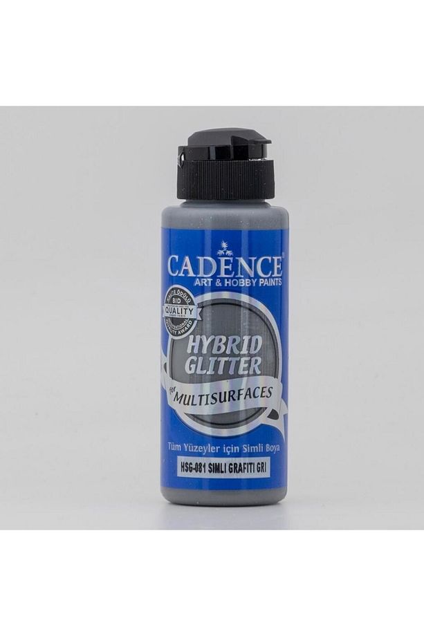 Hybrıd Akr. Multisurface Simli Gümüş Hsg-081 Graffıtı Gri 120 ml - 1