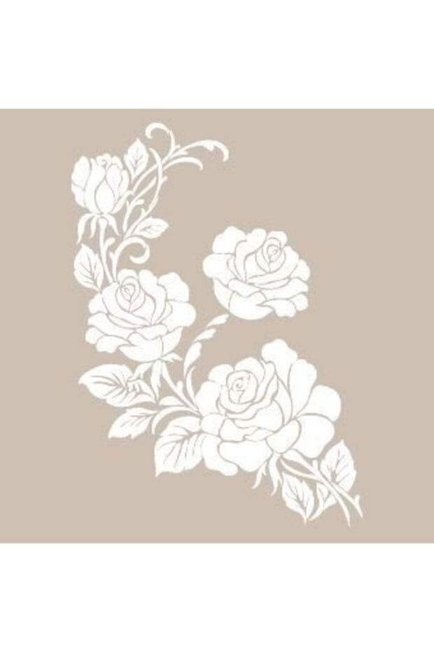 Gül Model AS449 A4 Stencil - 1