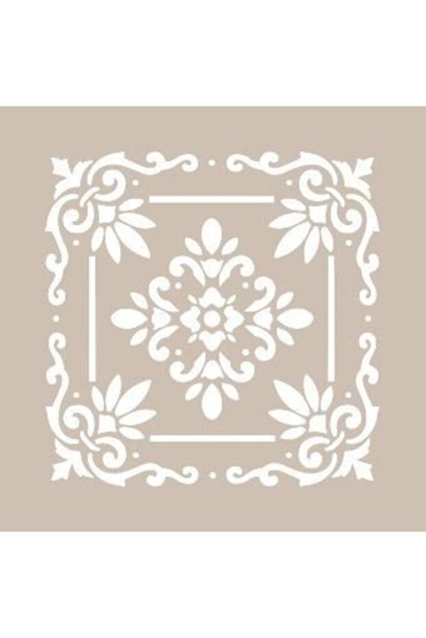 Fayans Model AS407 A4 Stencil - 1