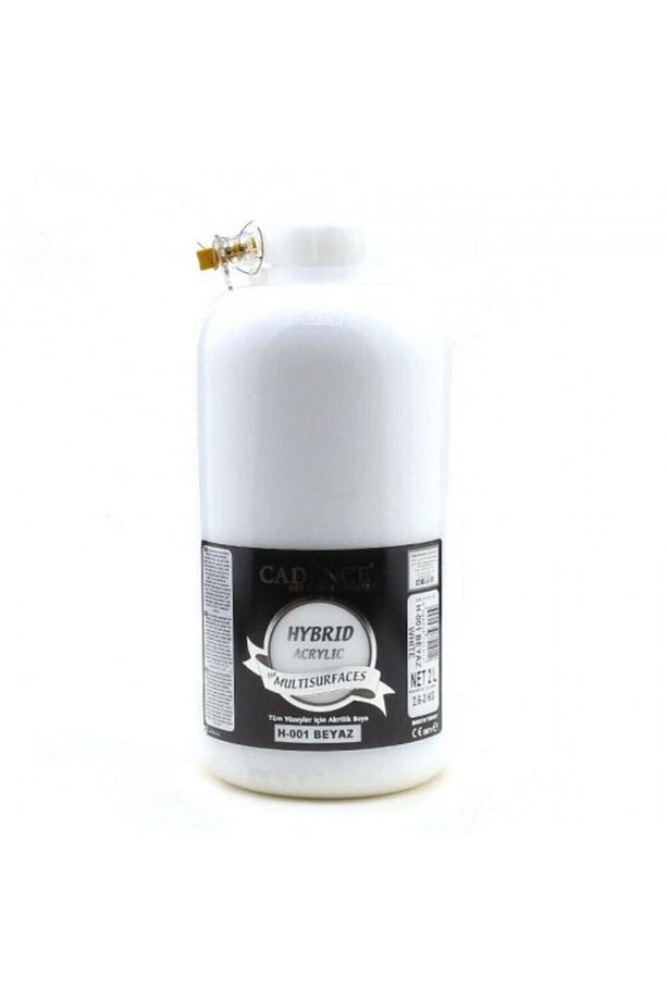 Cadence Multisurface Hibrit Akrilik Boya 2 Litre (3 Kg) - Beyaz H001 - 1