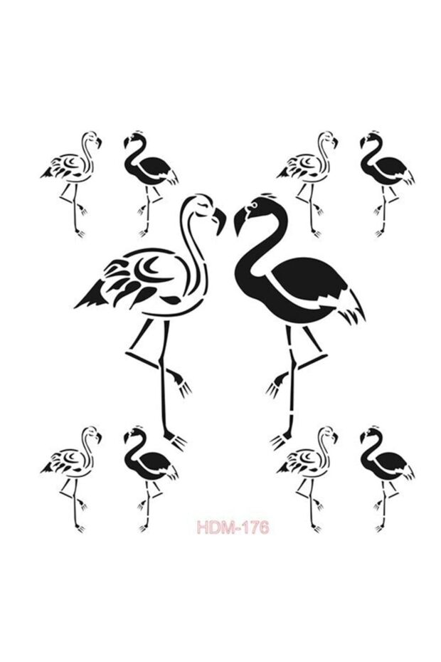 استنسل ديكور المنزل HDM176 ( 25 × 25 )