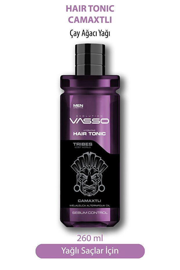 Yavaş Uzayan Saçlar Için Çay Ağacı Yağı Içeren Besleyici Saç Toniği - Tribes Camaxtli 260 ml - 1