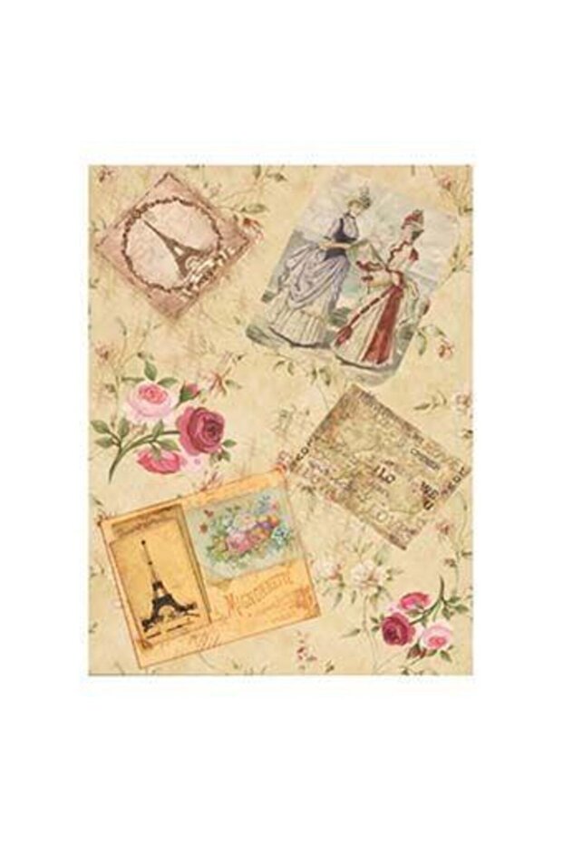 Brass Decopage Paper Model 67 - 1