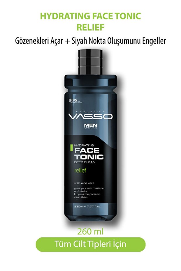 Gözenekleri Açan Yüz Temizleme Toniği - Face Tonik 260 ml - 1