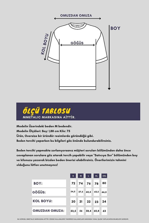 Leo Erkek Oversize Tshirt %100 Pamuk Bisiklet Yaka Baskı Detaylı Basic Vizon Tişört - 9