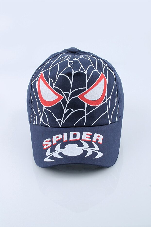 قبعة سبايدر سبايدر بوي باللون الأزرق الداكن - Capcoa003 - 1