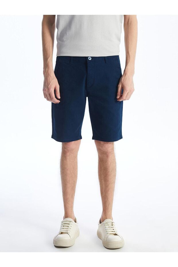 Slim Fit Erkek Şort - 4