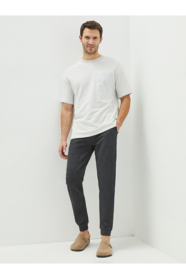 Standart Kalıp Erkek Jogger Eşofman Altı - 1