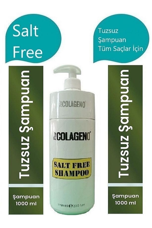 Colageno Tuzsuz Sampuan Salt Free Şampuan 1000 Ml. - 2