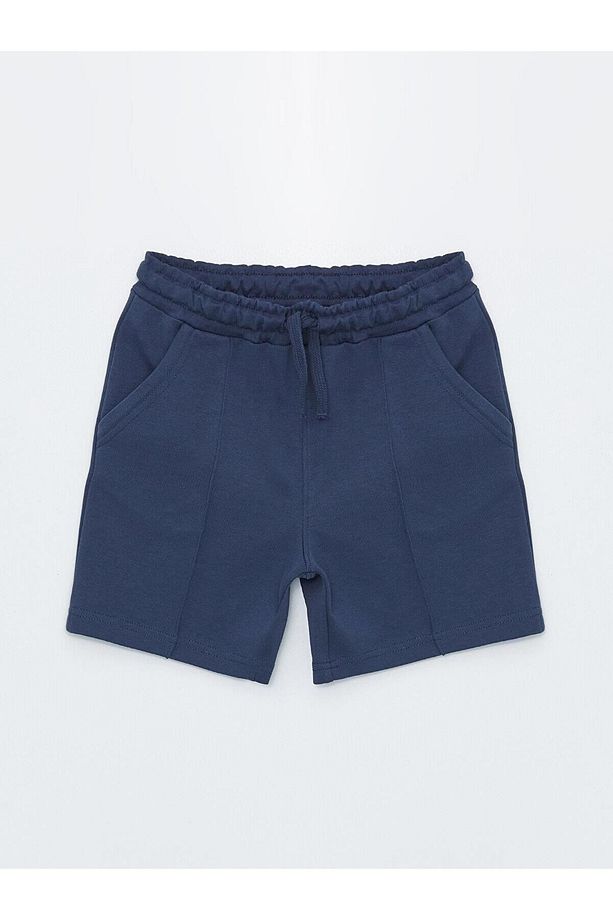 LCW Kids Beli Lastikli Basic Erkek Çocuk Şort - 1
