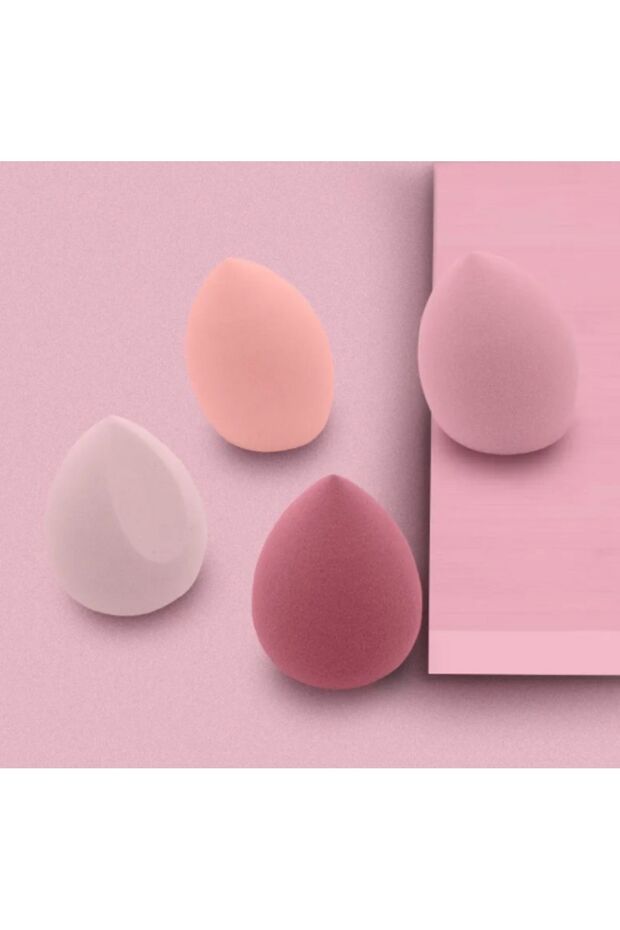 4'lü Standlı Makyaj Süngeri Seti - 5