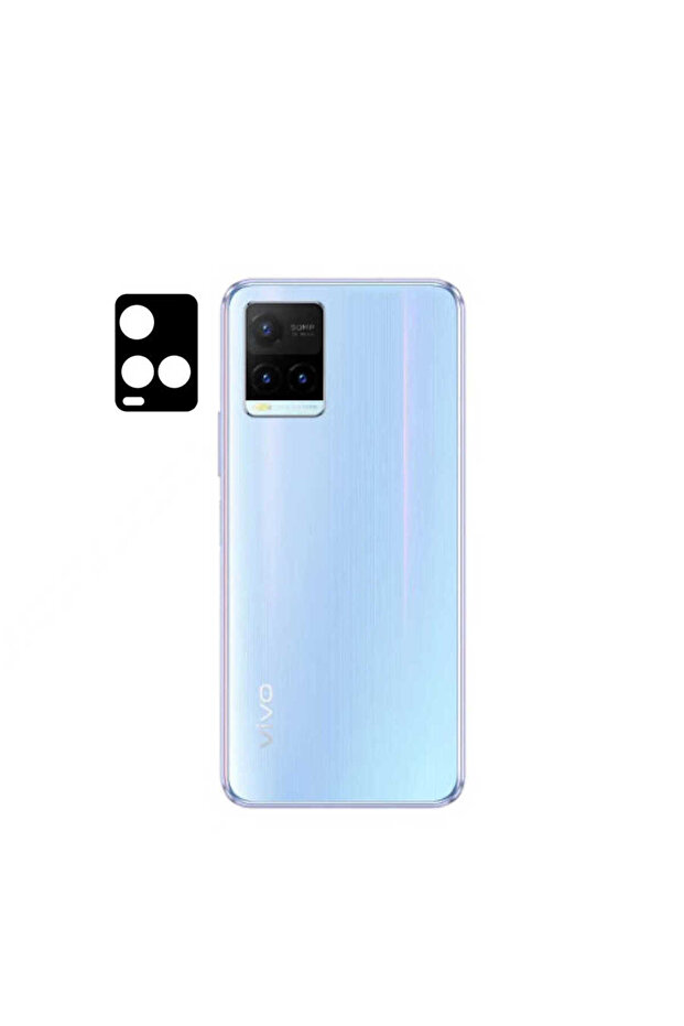زجاج كاميرا ثلاثي الأبعاد متوافق مع Vivo Y32
