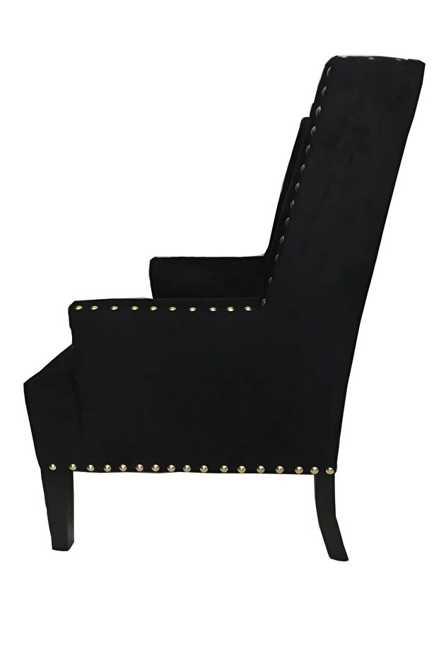 Black Berjer 90X50X48 Cm - 2