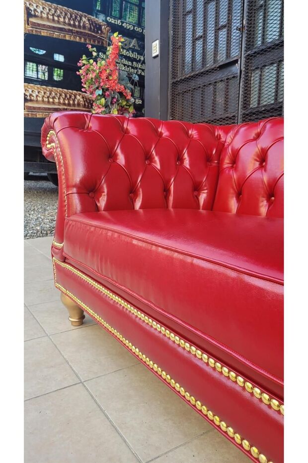 3A MOBİLYA FLAME DERİ KOLTUK - 4